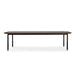 District Eight Stacking Occasional Bench in Smoked Black HGDA567