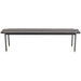 District Eight Stacking Occasional Bench in Black HGDA684