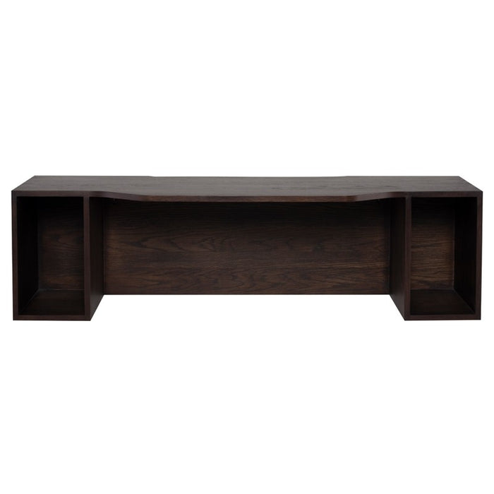 District Eight Drift Desk Table in Smoked HGDA801