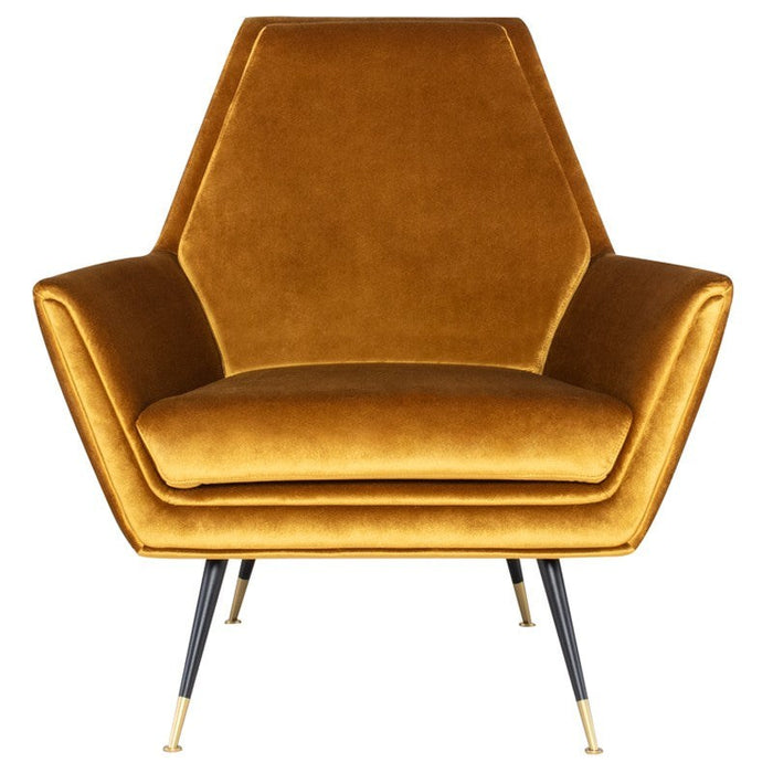 Nuevo Living Vanessa Occasional Chair in Mustard HGSC319