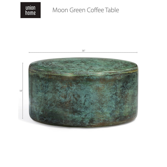 Union Home Moon Green Coffee Table LVR00426