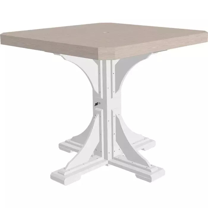 LuxCraft 41" Counter Height Square Table