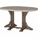 LuxCraft 4’x 6’ Bar Height Oval Table