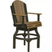 LuxCraft Bar Height Adirondack Swivel Chair