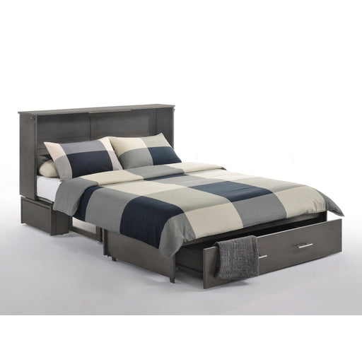 Night and Day Furniture Sagebrush Queen Murphy Cabinet Bed Complete