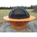 Fire Pit Art Saturn with Lid