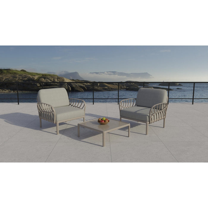 Strata Furniture Dahlia Patio Set Chairs and Table ODACCTGG