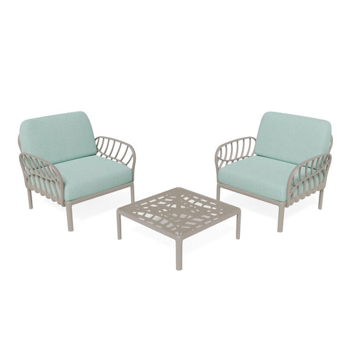 Strata Furniture Dahlia Patio Set Chairs and Table ODACCTGM