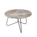 Bellini Modern Living Tracy Coffee Table 24" Ash Marble Top Tracy CT 24 GRY