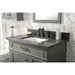 Legion Furniture 36" Pewter Green Finish Sink Vanity Cabinet With Blue Lime Stone Top WLF2236-PG