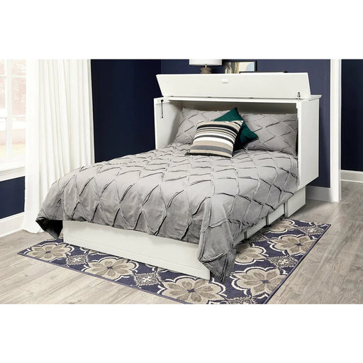 Arason Creden-ZzZ Cabinet Bed Queen Cottage White 553-10