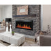 Latitude II 48" Smart Wall Mount Electric Fireplace with Reflective Amber Glass - ZEF48XA