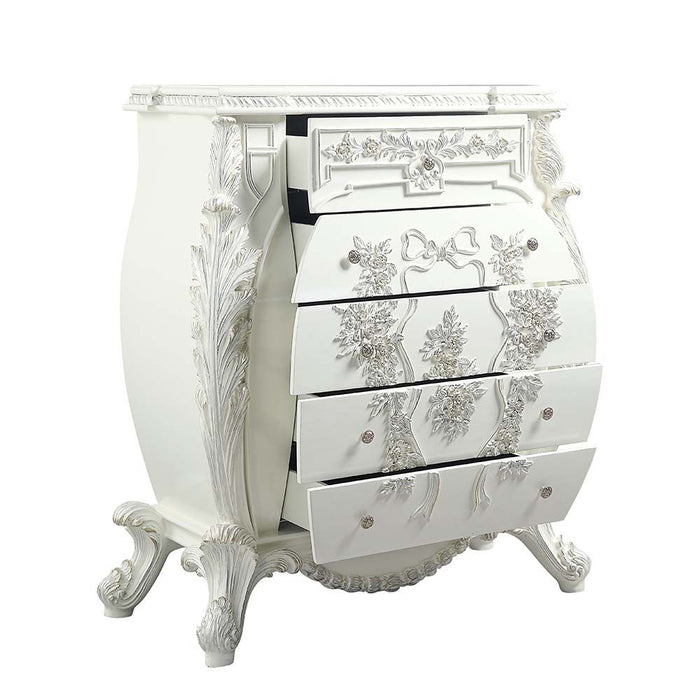 Acme Furniture Vanaheim Chest in Antique White Finish BD00676