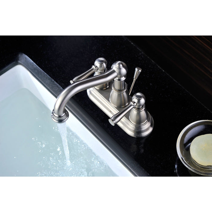 ANZZI Edge Series 4" Centerset Mid-Arc Bathroom Sink Faucet