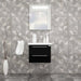 Casa Mare Elke 32" Bathroom Vanity and Ceramic Sink Combo with LED Mirror