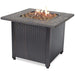 Endless Summer LP Gas Outdoor Fire Pit with 30-in Resin Tile Mantel GAD1401M