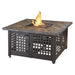Endless Summer The Elizabeth, LP Gas Outdoor Fire Pit with 42-in Slate Tile Mantel GAD15286G