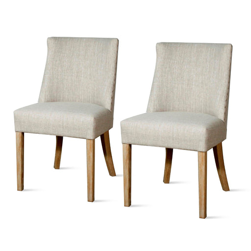 New Pacific Direct New Paris Fabric Chair, Set of 2 398236-RI
