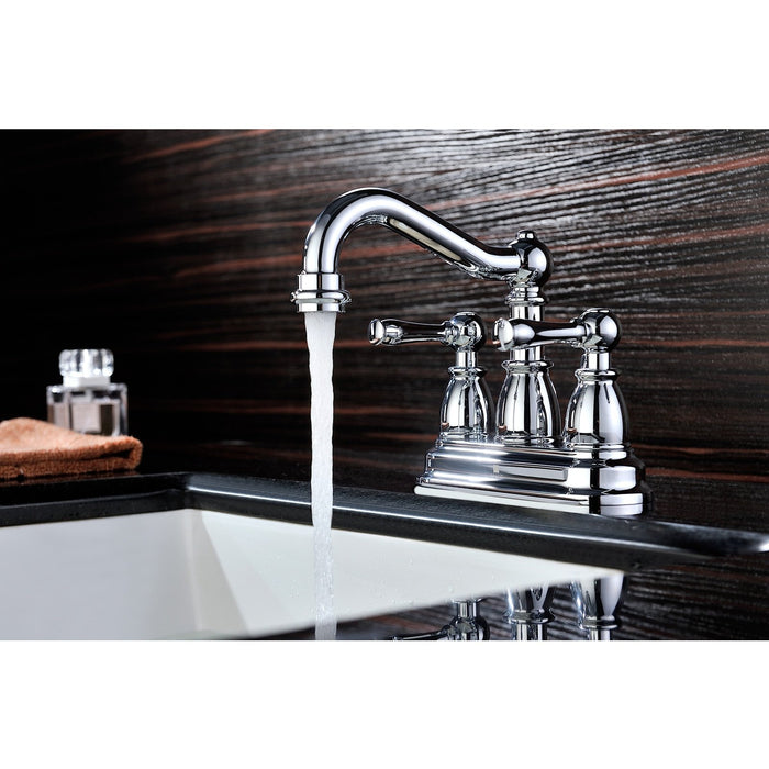 ANZZI Edge Series 4" Centerset Mid-Arc Bathroom Sink Faucet