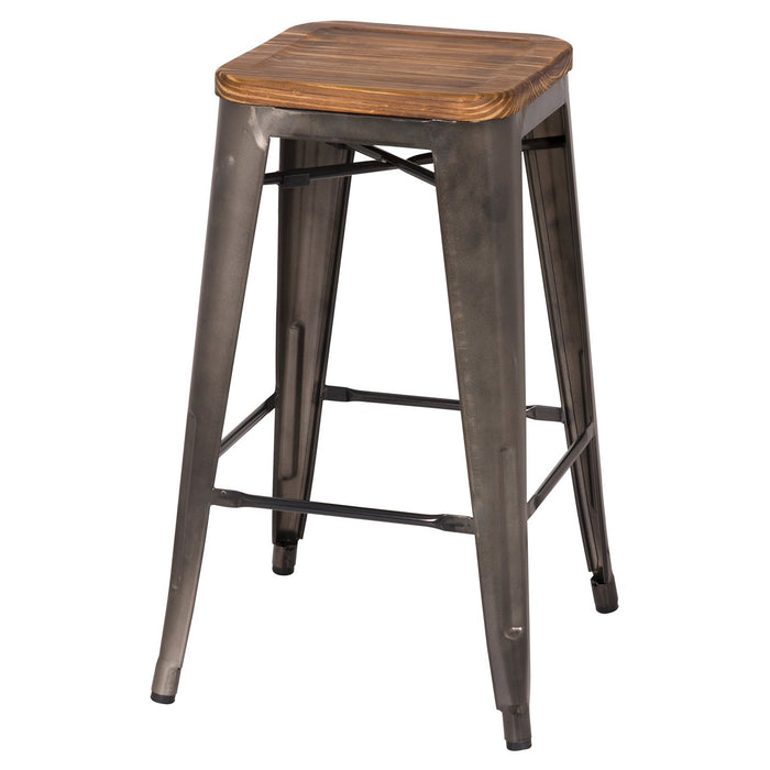 New Pacific Direct Metropolis Backless Counter Stool, Set of 4 938627-GM