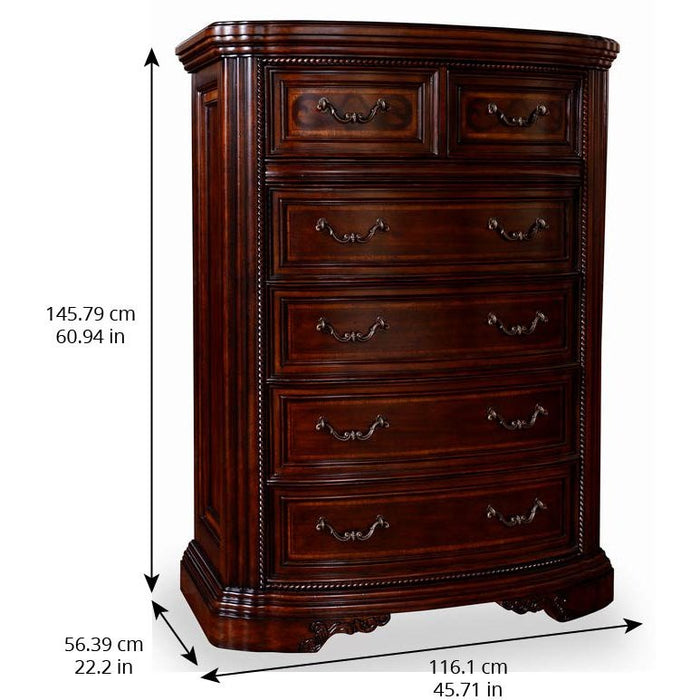 A.R.T. Furniture Valencia Drawer Chest In Brown 209150-2304