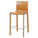 New Pacific Direct Gervin Recycled Leather Counter Stool, Set of 2 448526R-29