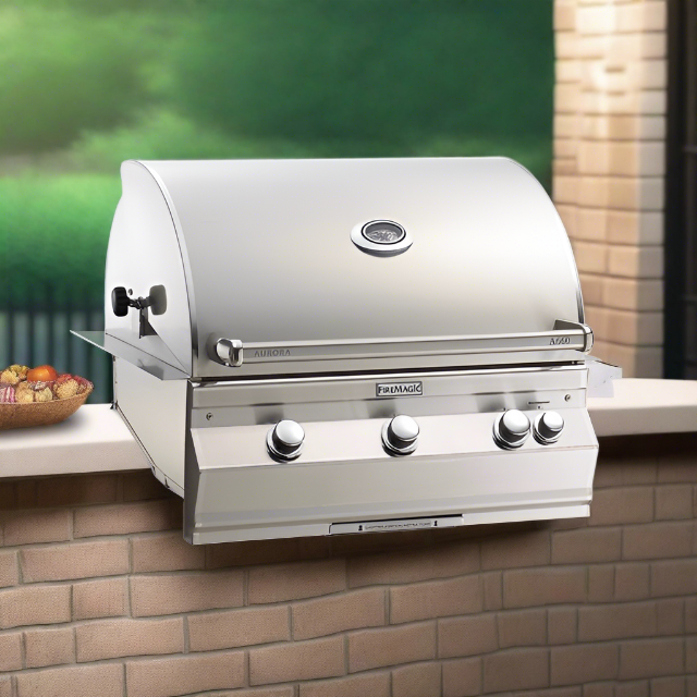 Fire Magic Aurora A660i 30-Inch 3-Burner Built-In Gas BBQ Grill