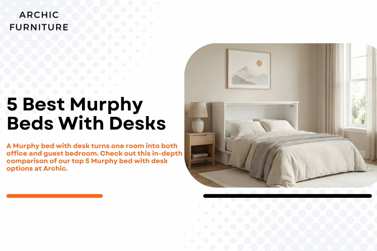 5 Best Murphy Beds With Desks