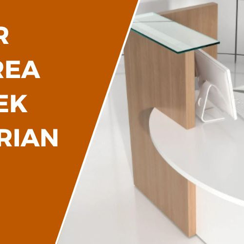 Elevate Your Reception Area with the Sleek Design of Corian Desks