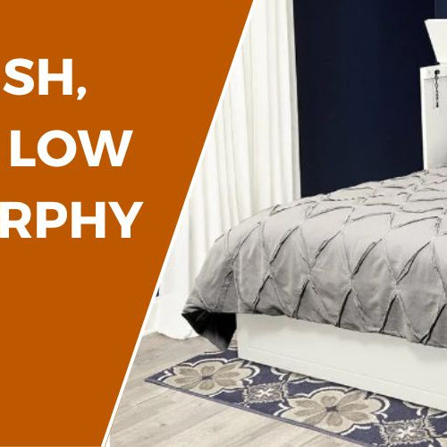 Sleek, Stylish, and Smart: Low Cabinet Murphy Bed