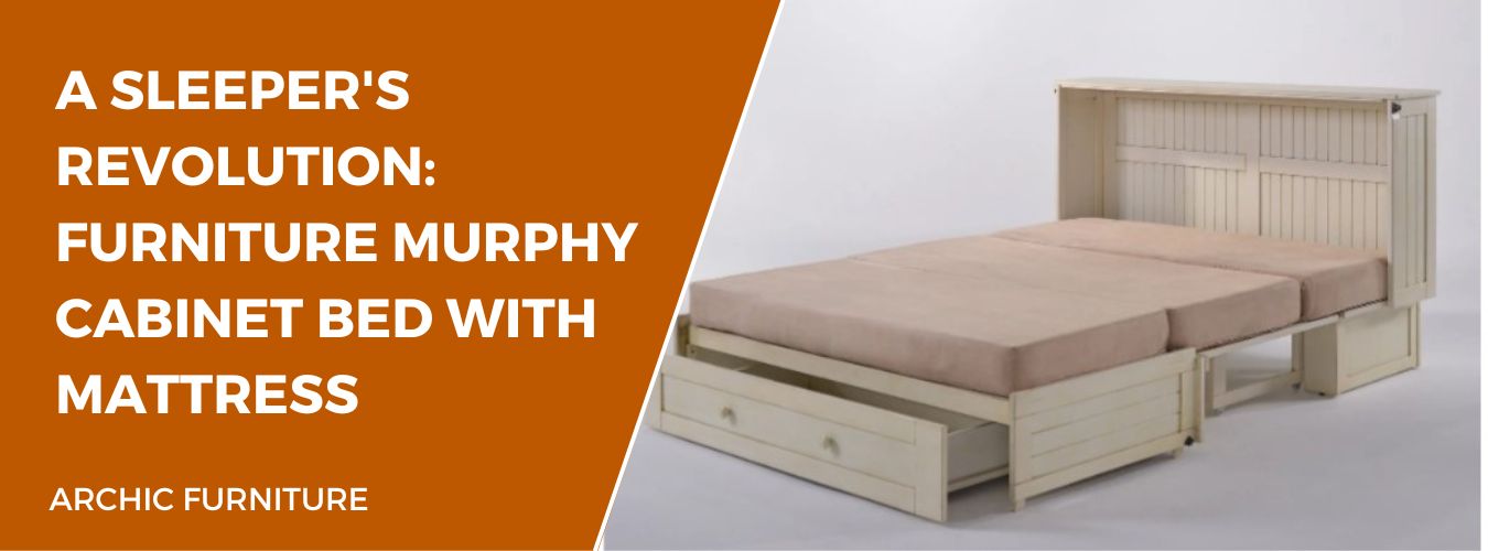 A Sleeper's Revolution: Furniture Murphy Cabinet Bed with Mattress
