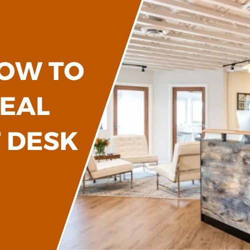 Maximize Efficiency: How to Select the Ideal Receptionist Desk Size