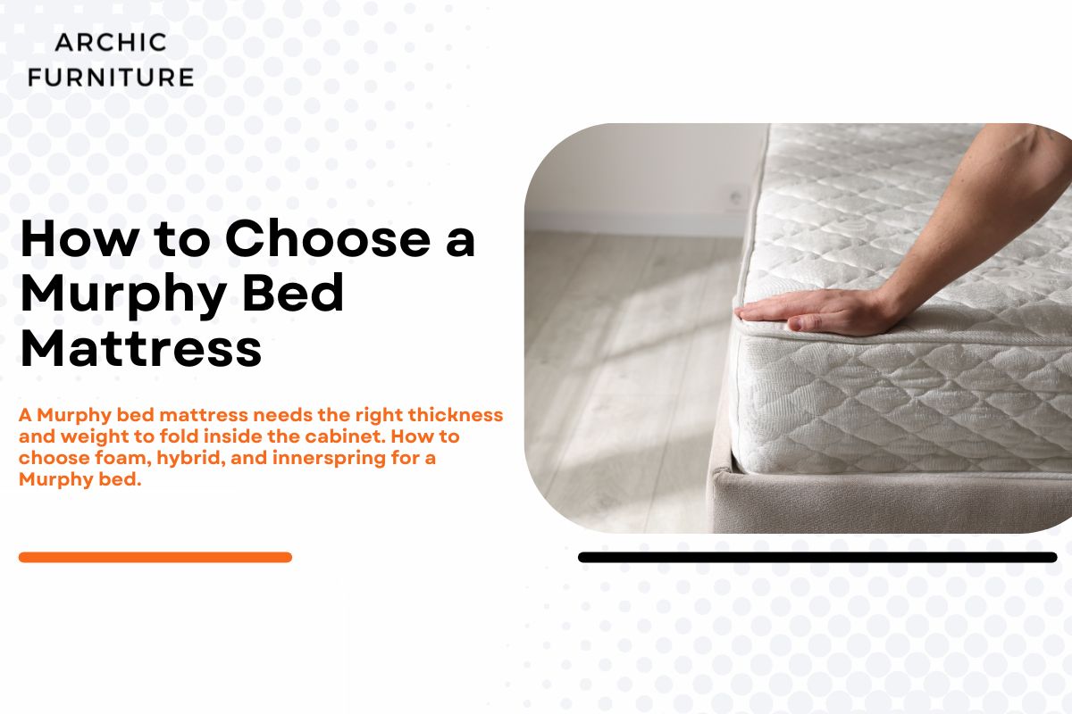 How to Choose a Murphy Bed Mattress