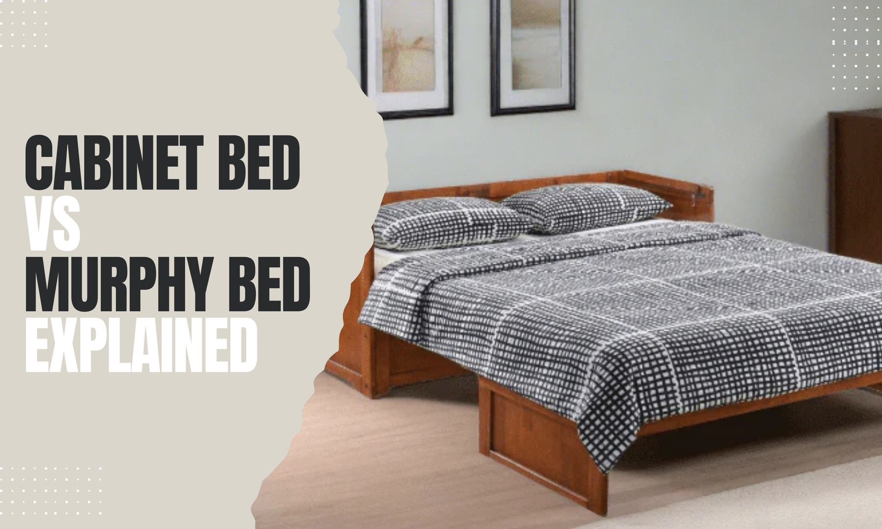 What is the Difference Between a Cabinet Bed and a Murphy Bed?
