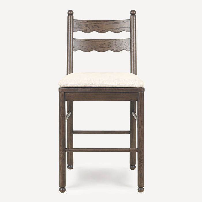 Union Home Joyce Counter Stool - Walnut DIN00521