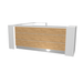 MDD Valde Modern Modular Reception Desk - Corner 114.4" x 114.4" LAV18L