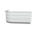 MDD Valde Modern Modular Reception Desk - Curved 100.1" x 100.1" LAV135L