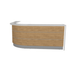 MDD Valde Modern Modular Reception Desk - Curved 100.1" x 100.1" LAV135L