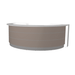 MDD Valde Modern Modular Reception Desk - Curved 126" x 75.5" LAV61L