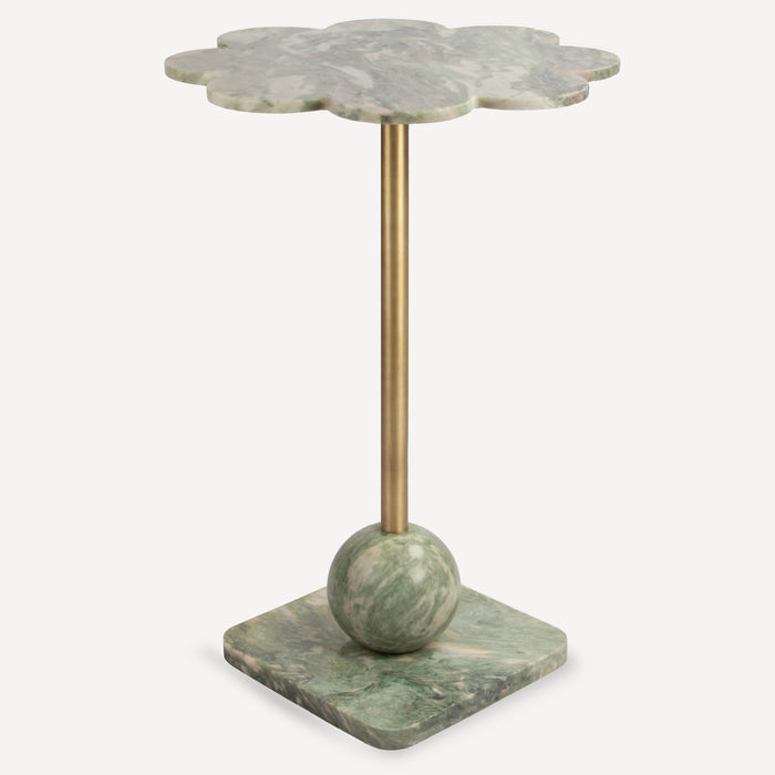 Union Home Helia Marble Counter Table - Green Onyx DIN00514