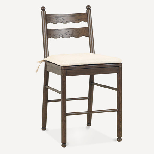 Union Home Joyce Counter Stool - Walnut DIN00521