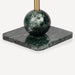 Union Home Helia Marble Counter Table - Udaipur Green DIN00517