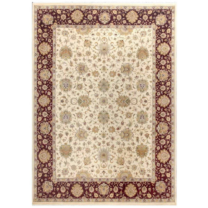 Pasargad Home Baku Collection Hand-Knotted Lamb's Wool Area Rug- 9' 1" X 12' 8" 42553