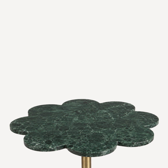 Union Home Helia Marble Counter Table - Udaipur Green DIN00517