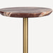 Union Home Levi Marble Drink Table - Red Levanto LVR01020
