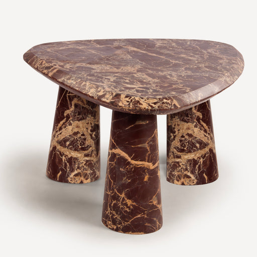 Union Home Athena Marble Large Coffee Table - Cherry Gold LVR01031