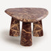 Union Home Athena Marble Large Coffee Table - Cherry Gold LVR01031