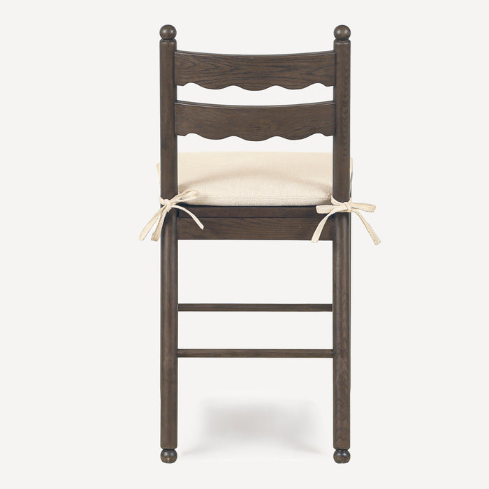 Union Home Joyce Counter Stool - Walnut DIN00521