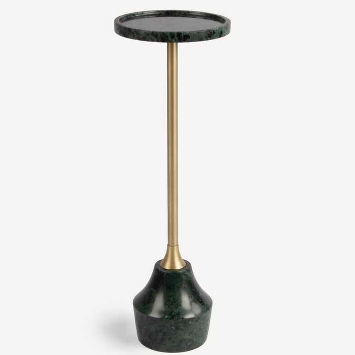 Union Home Noah Marble Drink Table - Udaipur Green LVR01022