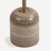 Union Home Cera Marble Drink Table - Morchana Brown LVR01025